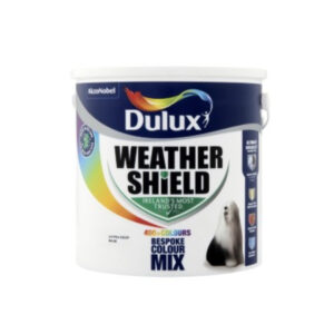 Dulux Weathershield smooth masonry colour mix medium