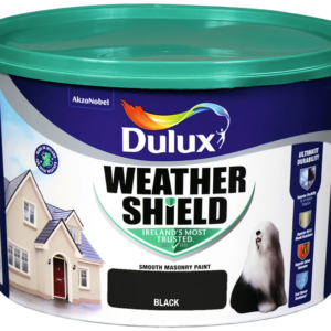 Dulux Weathershield Smooth Masonry Black